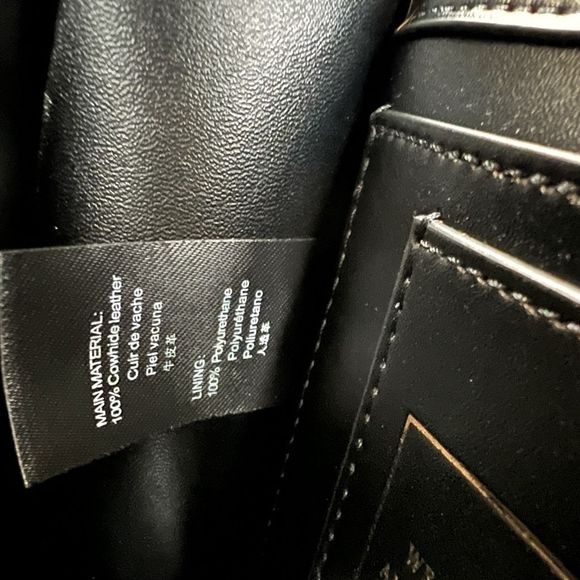 NWT Kurt Geiger London Shoreditch Small Leather & Genuine Calf Hair Shoulder Bag - Picture 15 of 17